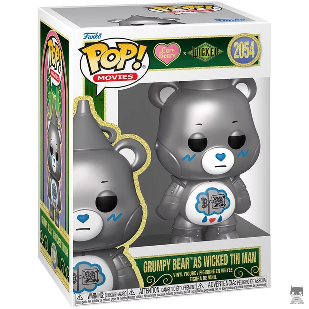 Grumpy Bear as Wicked Tin Man Funko Pop! figure in its box