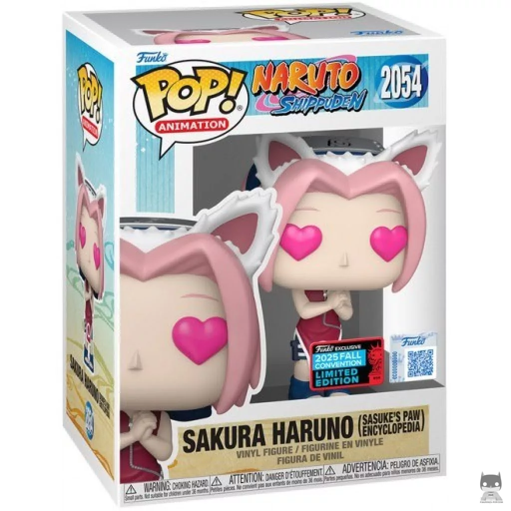 Sakura Haruno (Sasuke’S Paw Encyclopedia) Funko Pop! figure in its box