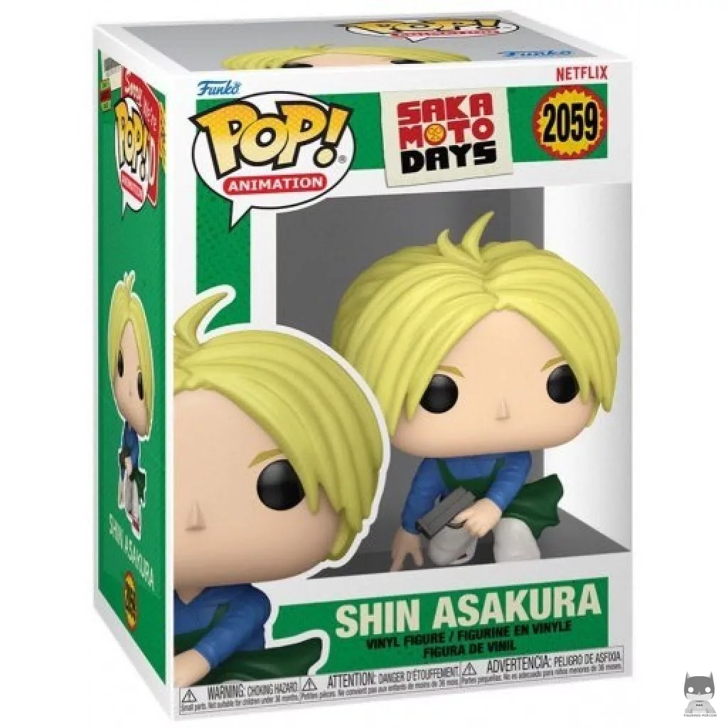 Shin Asakura Funko Pop! figure in its box