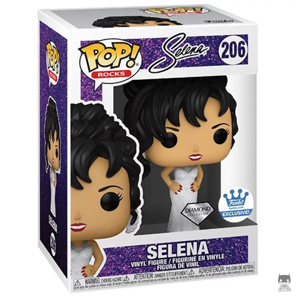 Selena (Diamond Glitter) Funko Pop! figure in its box