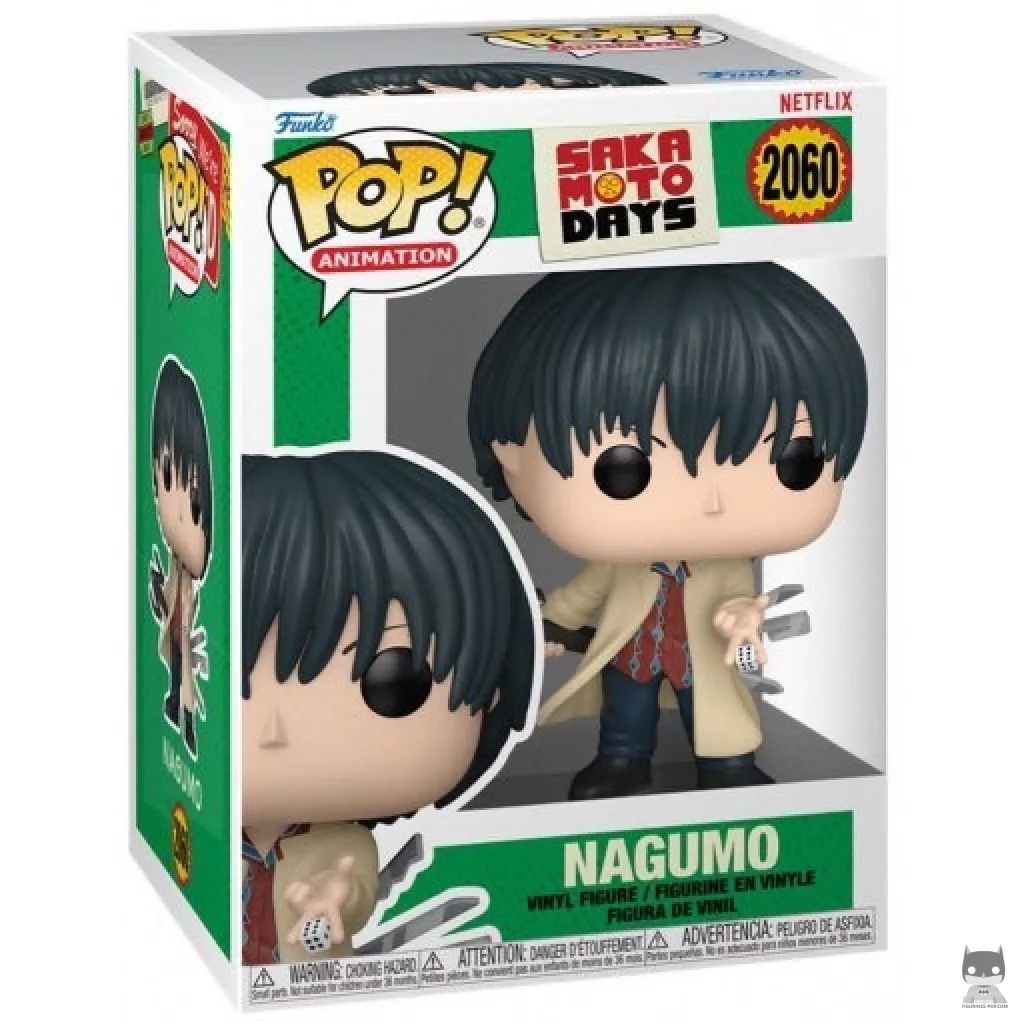 Nagumo Funko Pop! figure in its box