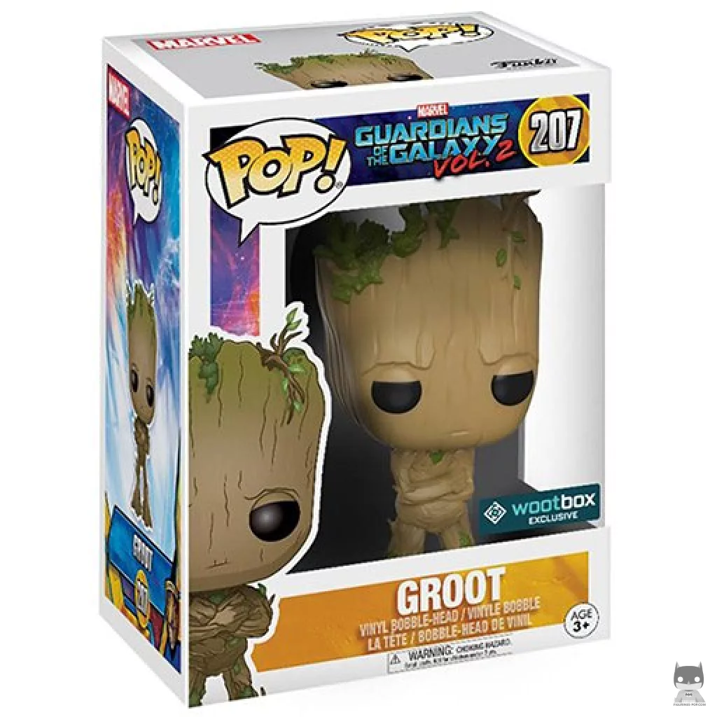 Groot Funko Pop! figure in its box