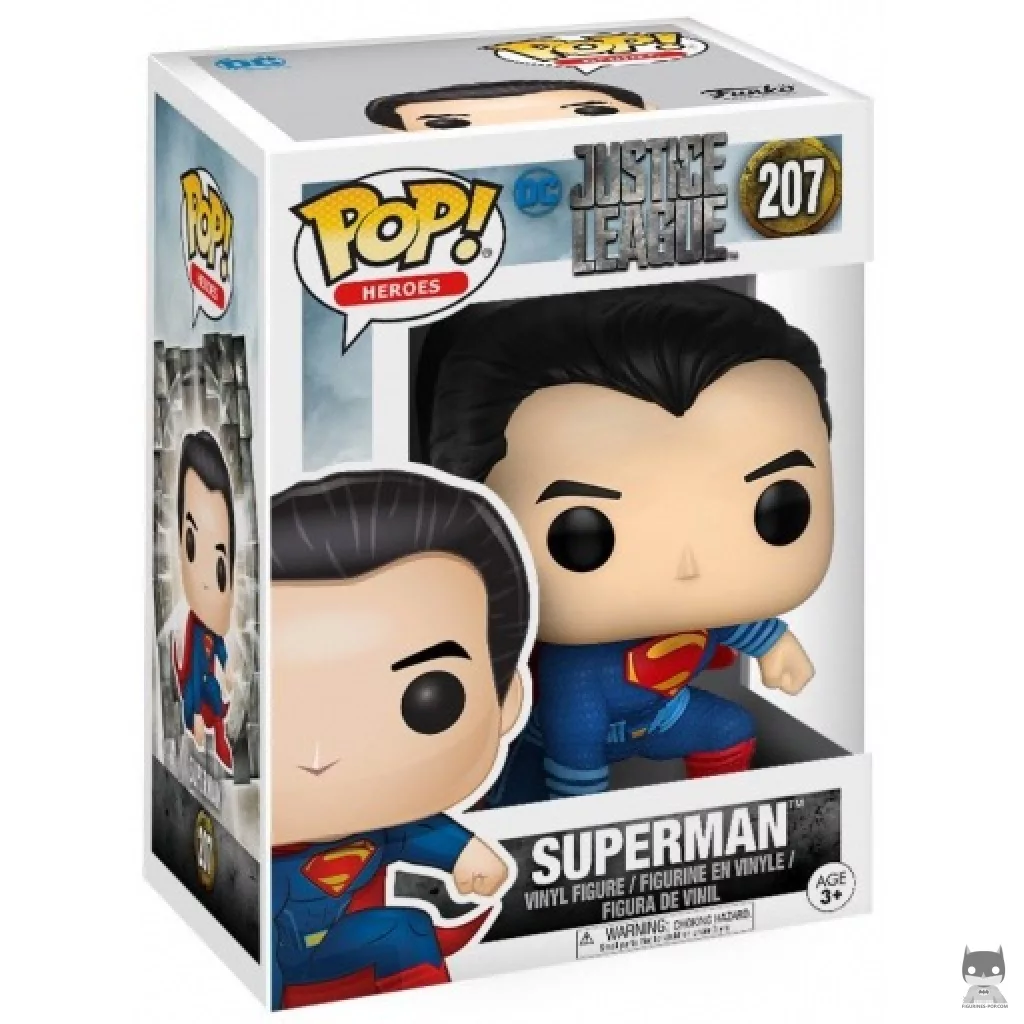 Superman Funko Pop! figure in its box