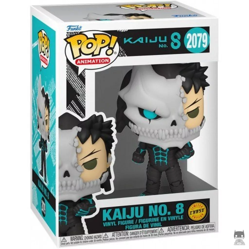 Kaiju No. 8 (Chase) Funko Pop! figure in its box