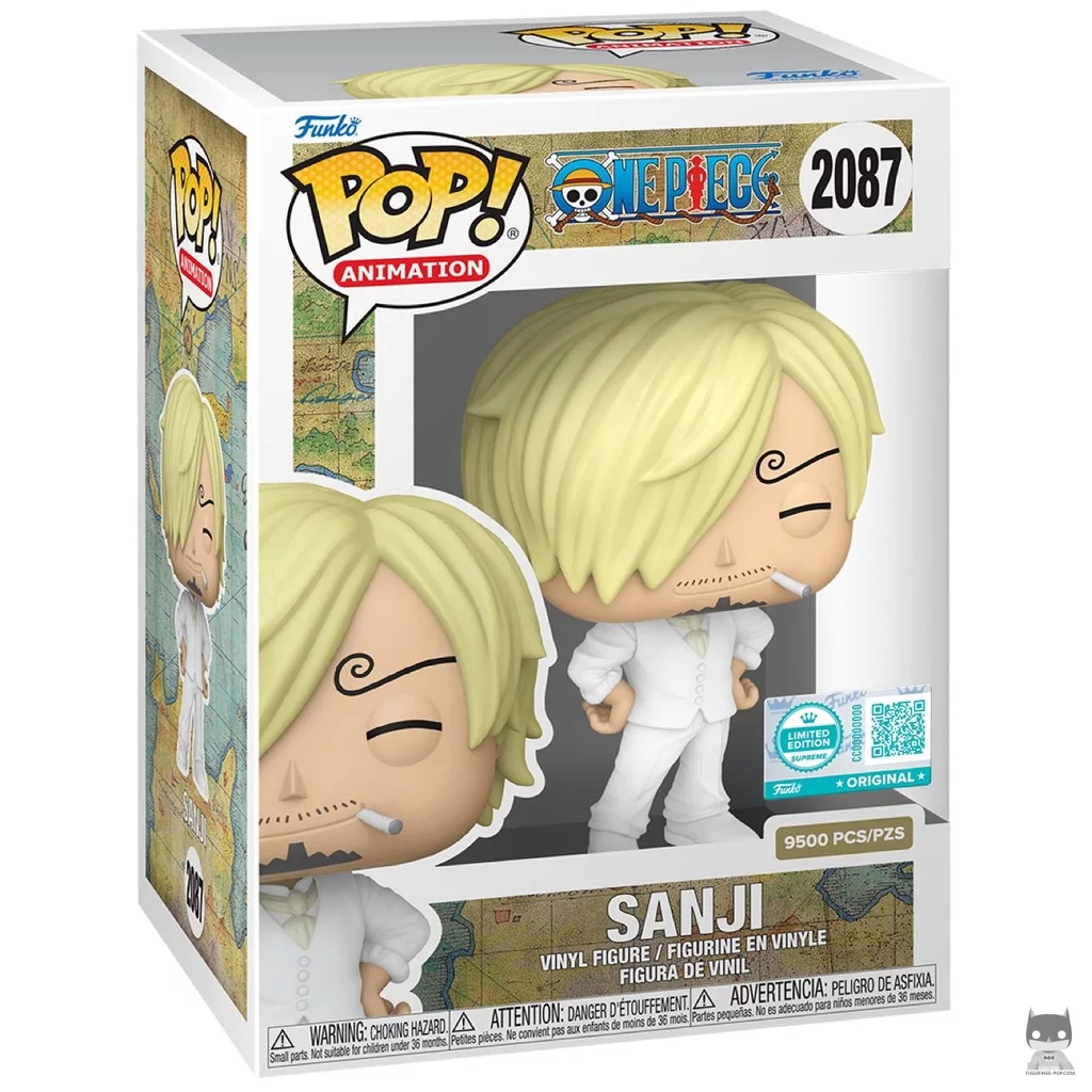 Sanji Funko Pop! figure in its box