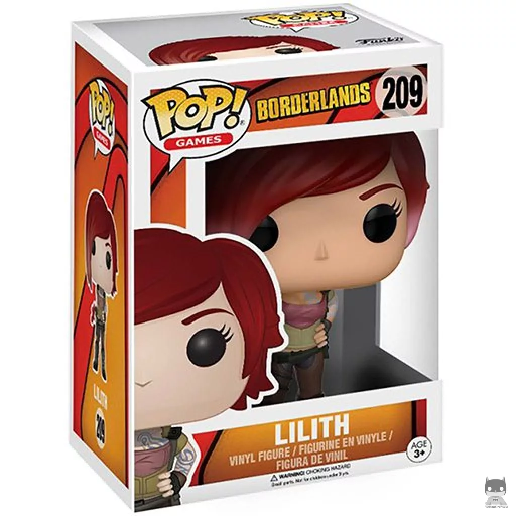 Lilith The Siren Funko Pop! figure in its box