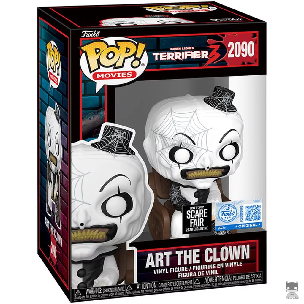 Art the Clown on Rocking Chair Funko Pop! figure in its box