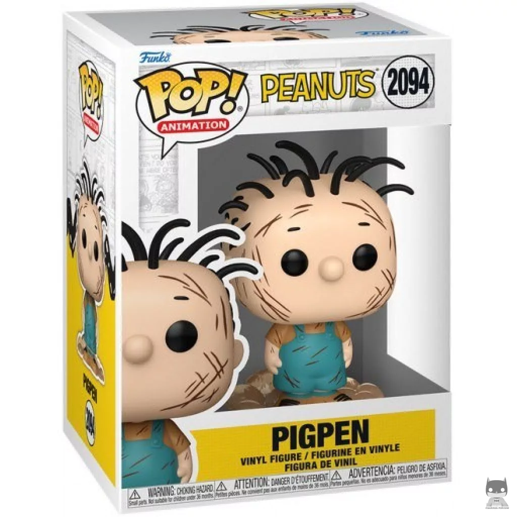 Pigpen Funko Pop! figure in its box