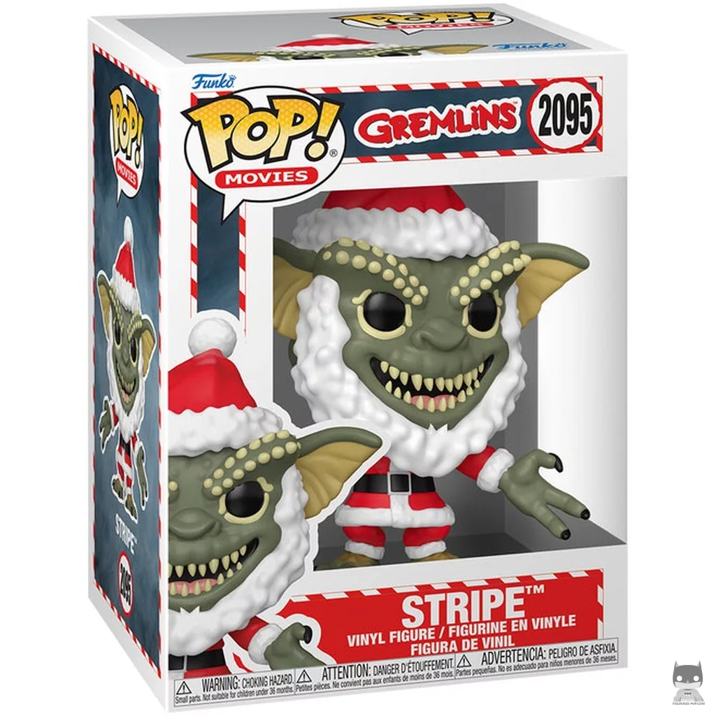 Stripe (Santa Coat) Funko Pop! figure in its box