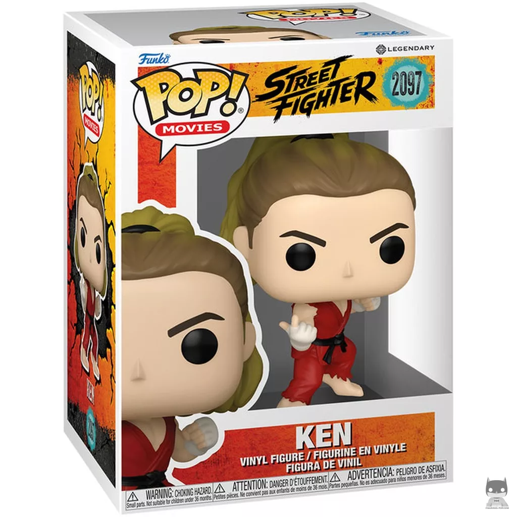 Ken Funko Pop! figure in its box