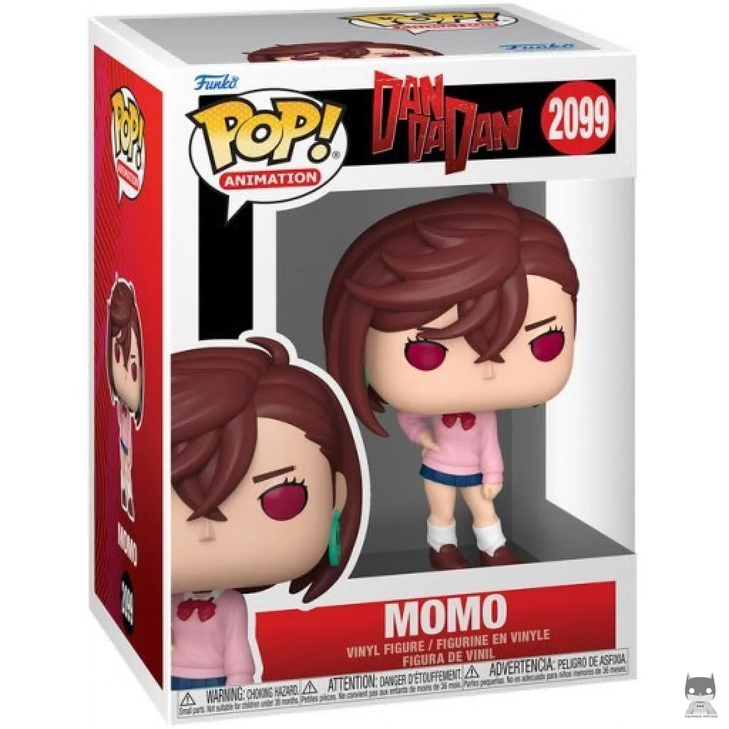 Momo Ayase Funko Pop! figure in its box