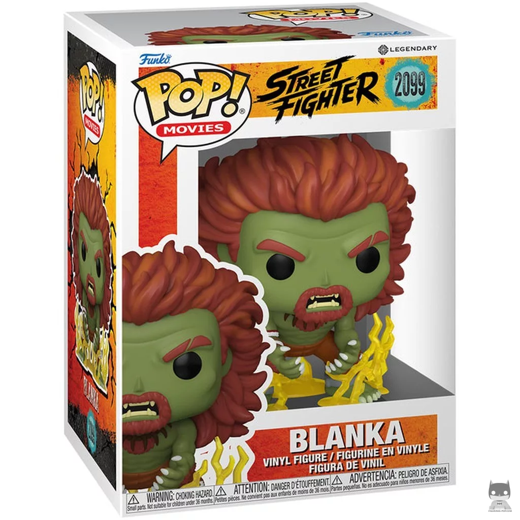 Blanka Funko Pop! figure in its box