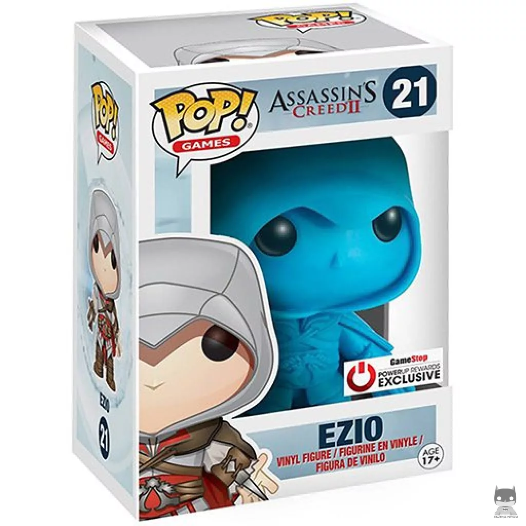 Ezio Auditore (Blue) Funko Pop! figure in its box
