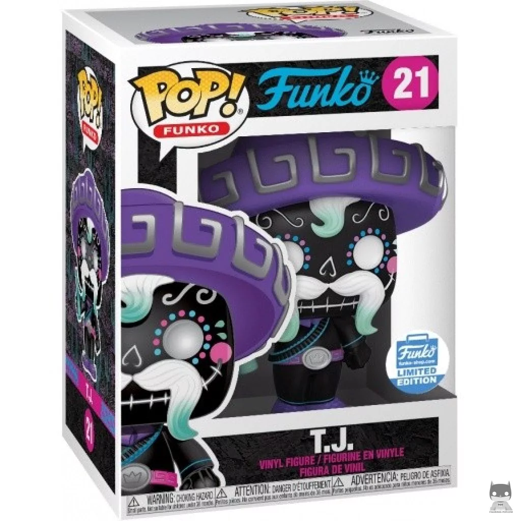T.J. Funko Pop! figure in its box