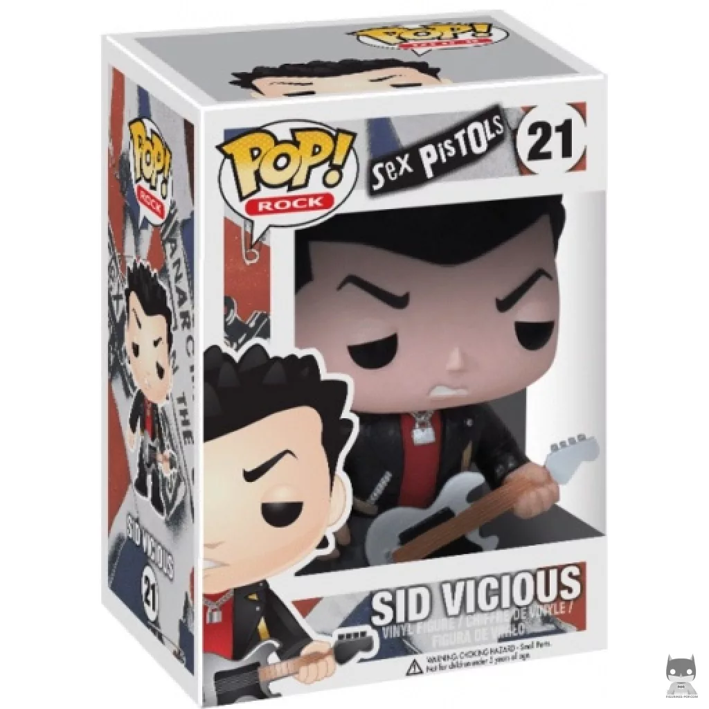 Sid Vicious Funko Pop! figure in its box