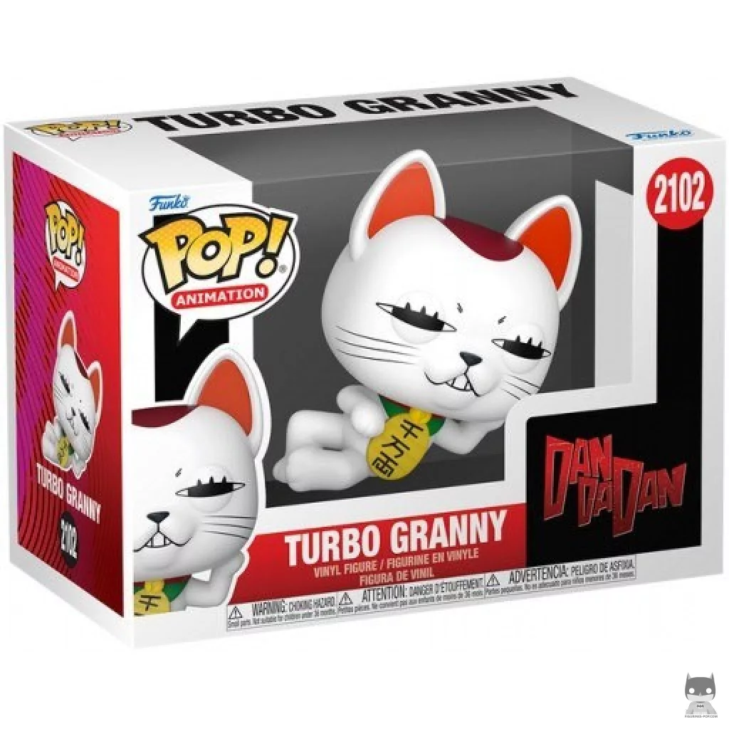 Turbo Granny Funko Pop! figure in its box