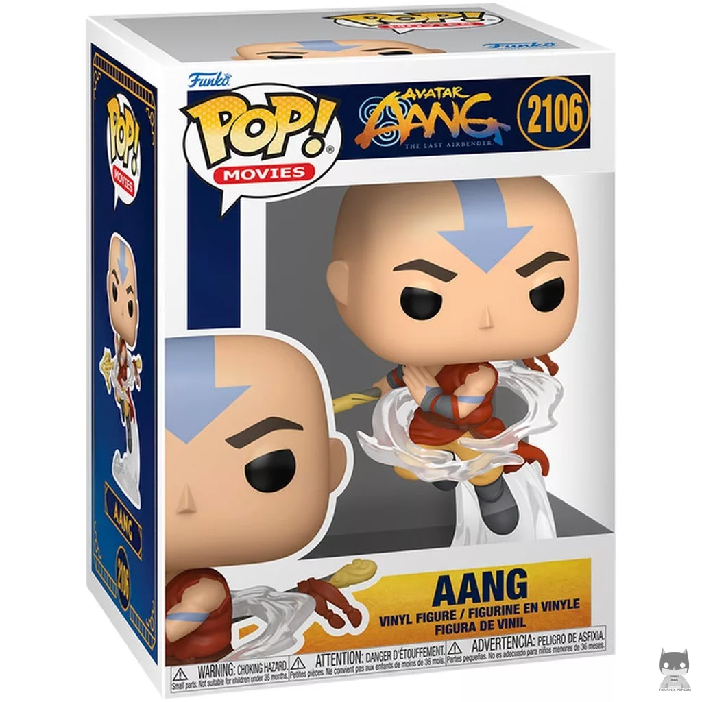 Aang Funko Pop! figure in its box