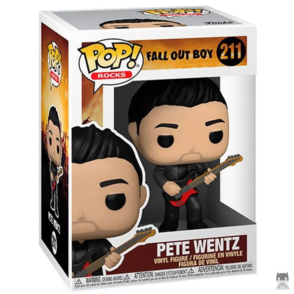 Pete Wentz Funko Pop! figure in its box