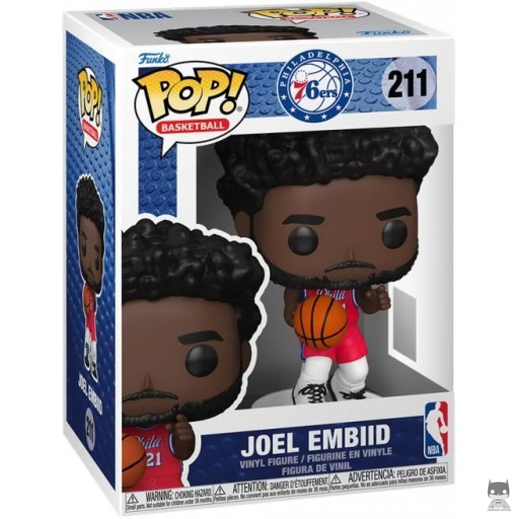 Joel Embiid Funko Pop! figure in its box