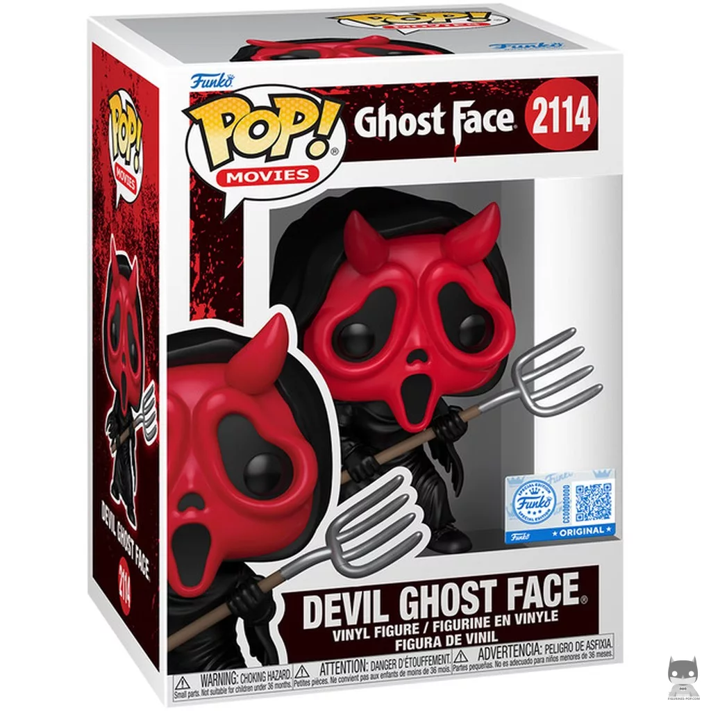 Devil Ghost Face Funko Pop! figure in its box
