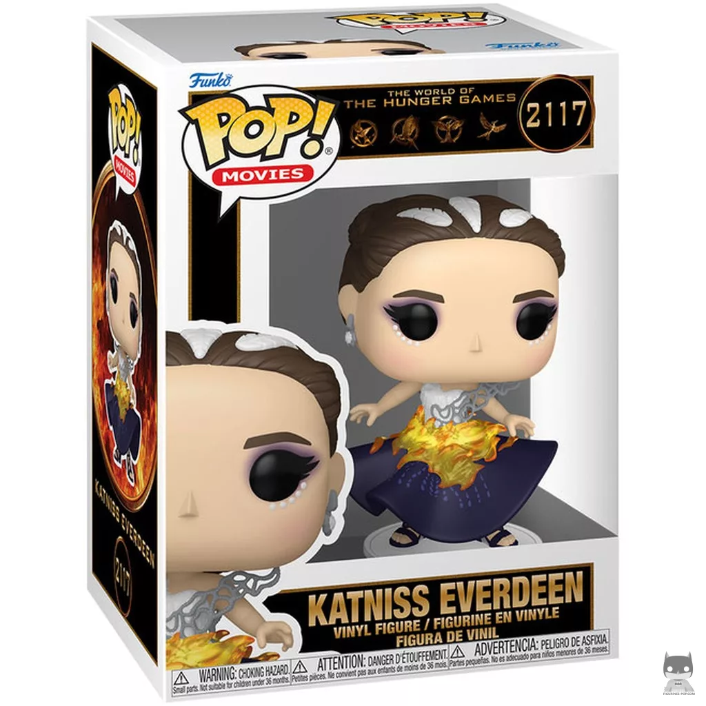 Katniss Everdeen in wedding dress Funko Pop! figure in its box