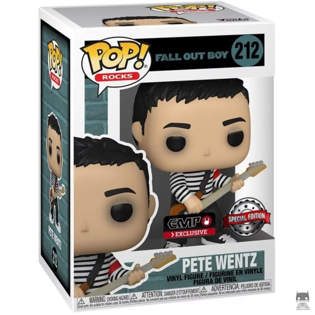 Pete Wentz Funko Pop! figure in its box
