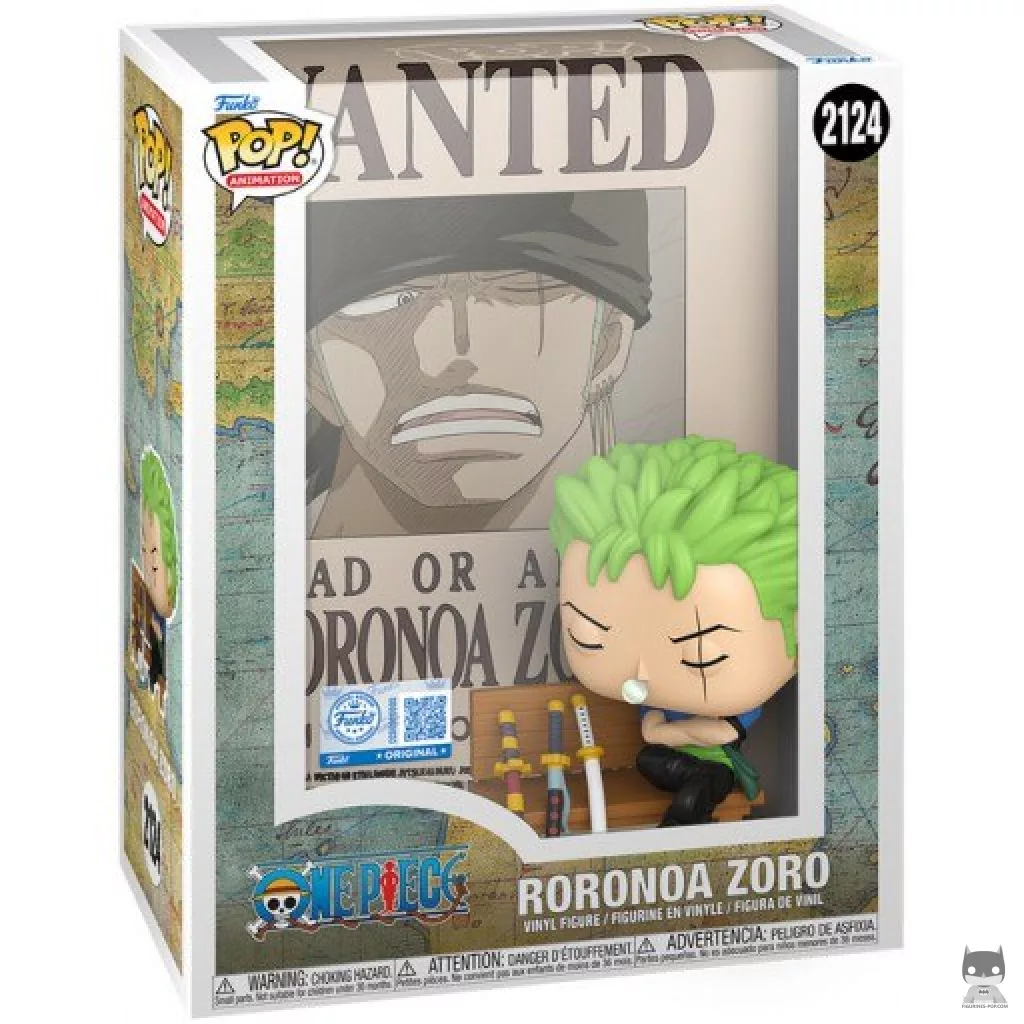Roronoa Zoro (Poster) Funko Pop! figure in its box
