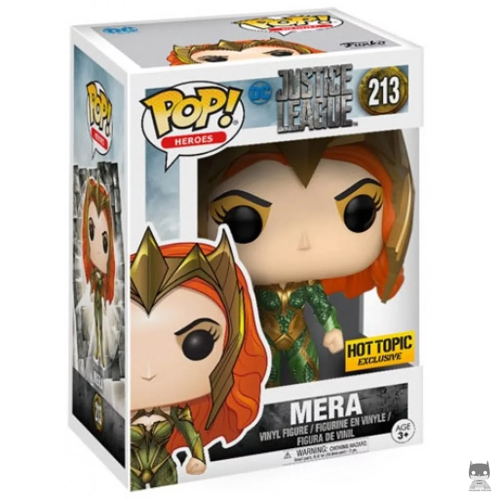 Mera Funko Pop! figure in its box