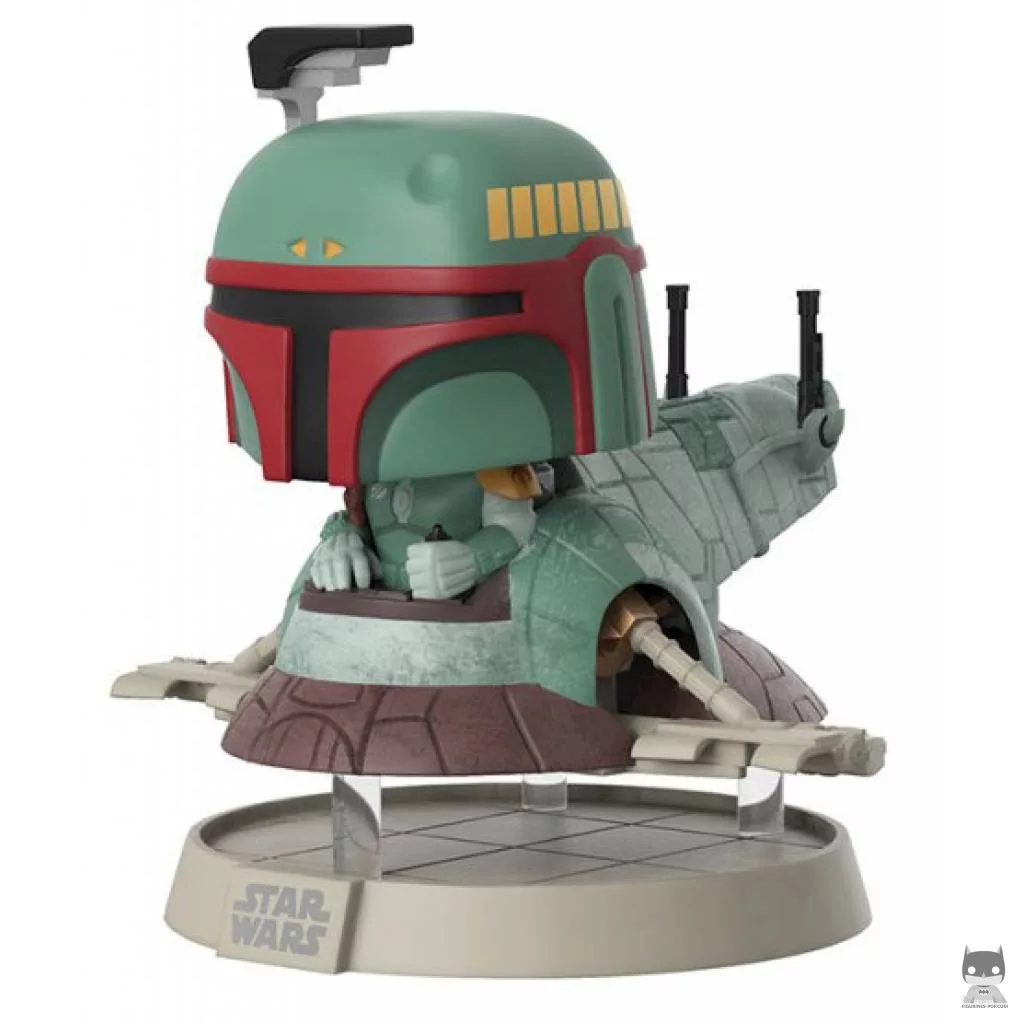 Boba Fett with Slave One Funko Pop! figure (Star Wars: Episode VII, The Force Awakens)
