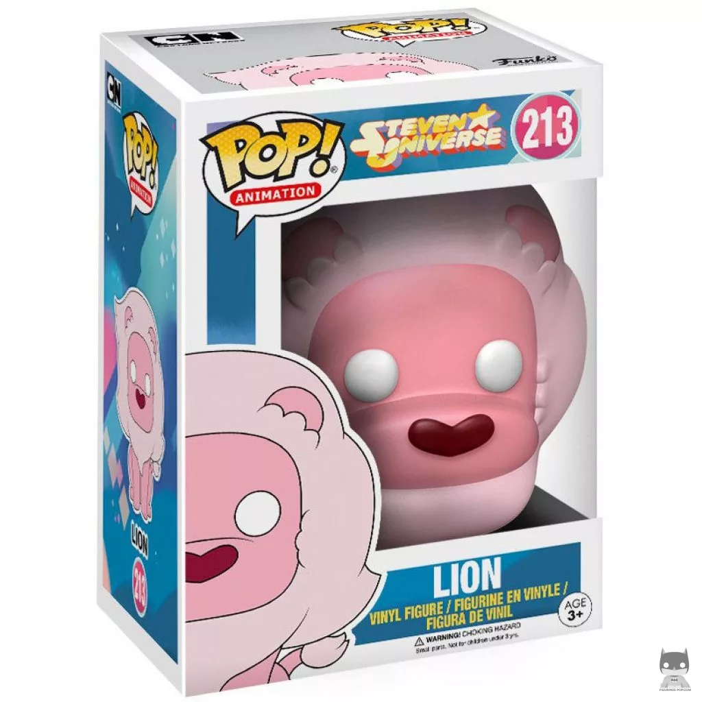 Lion Funko Pop! figure in its box