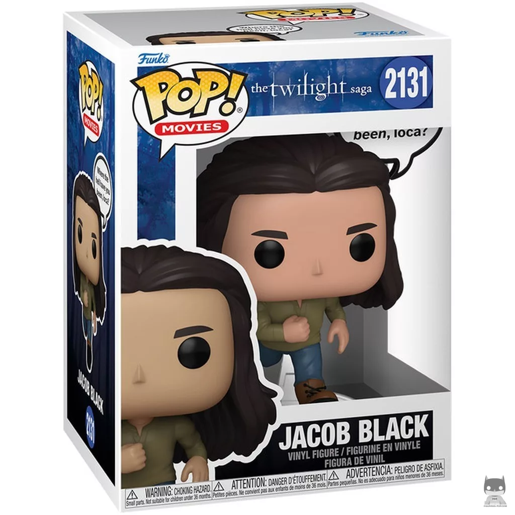 Jacob Black (Where the Hell Have You Been, Loca?) Funko Pop! figure in its box