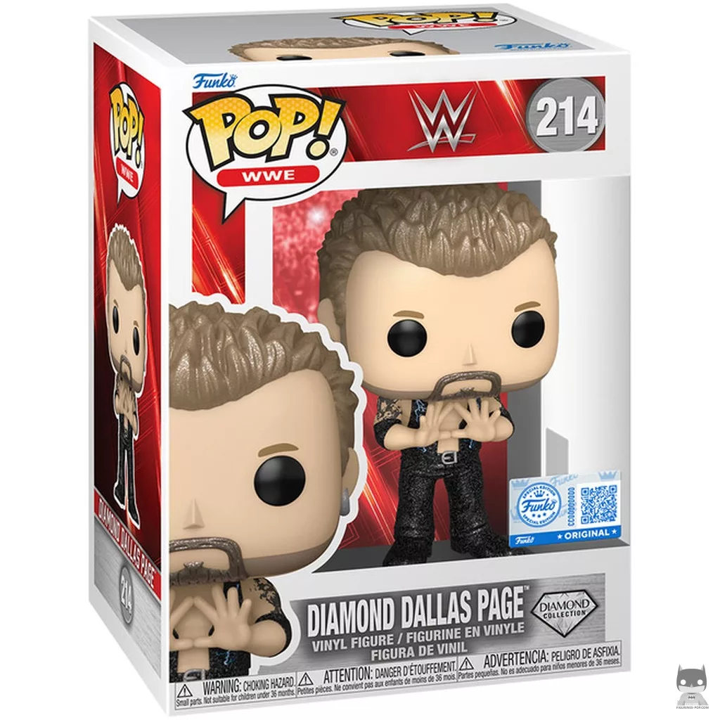 Diamond Dallas Page (Diamond) Funko Pop! figure in its box
