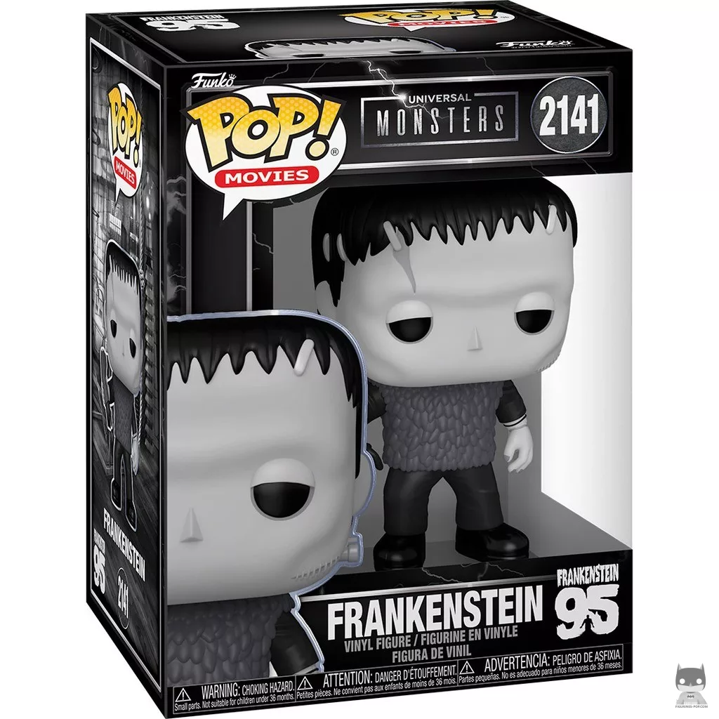 Frankenstein 95th Anniversary (Black & White) Funko Pop! figure in its box