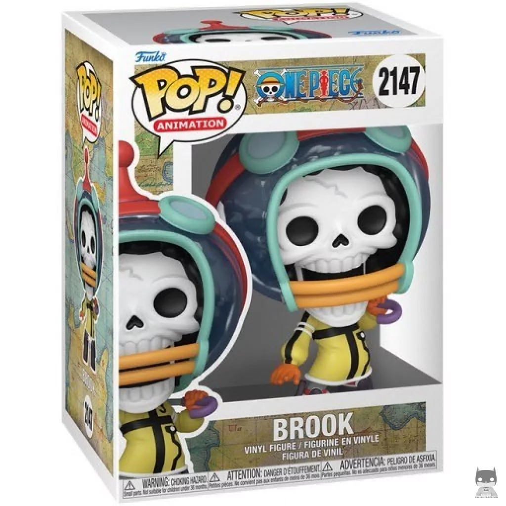 Brook (Egghead) Funko Pop! figure in its box
