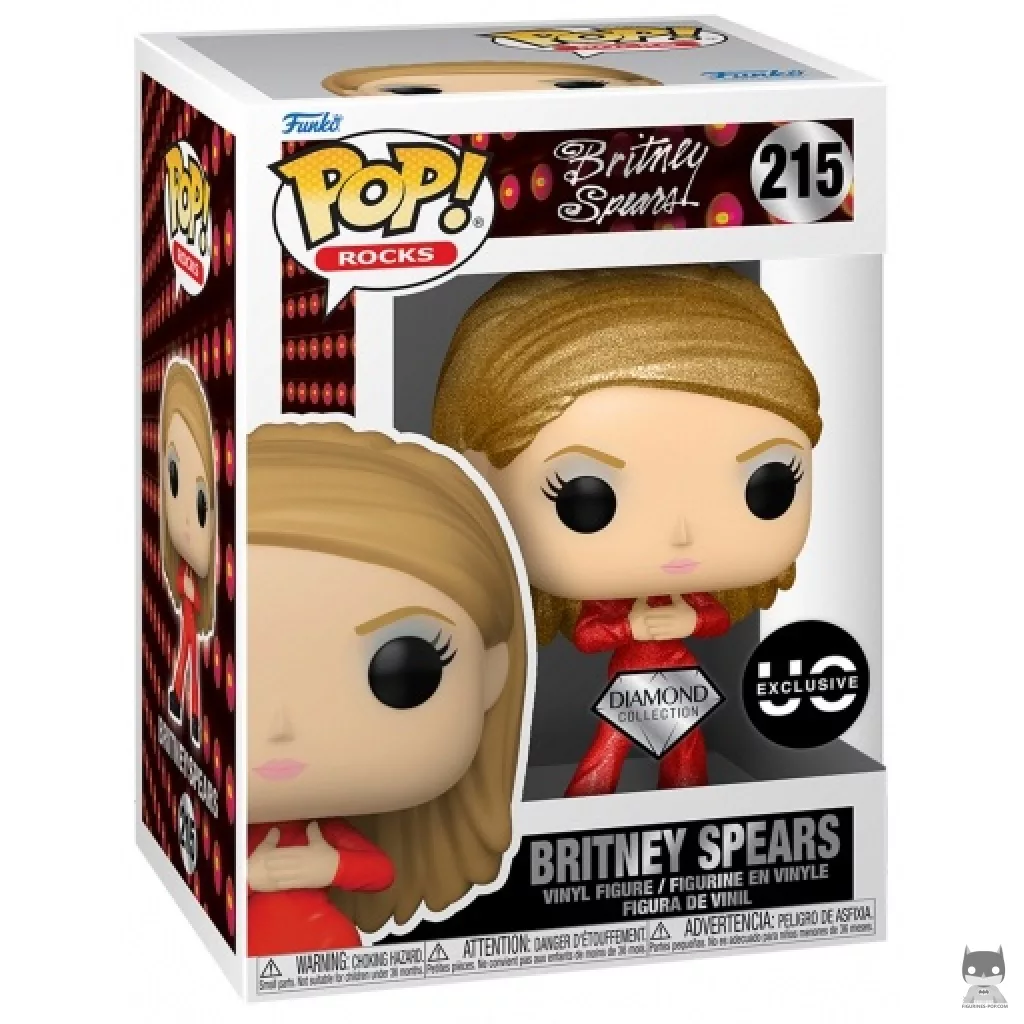 Britney Spears (Diamond Glitter) Funko Pop! figure in its box