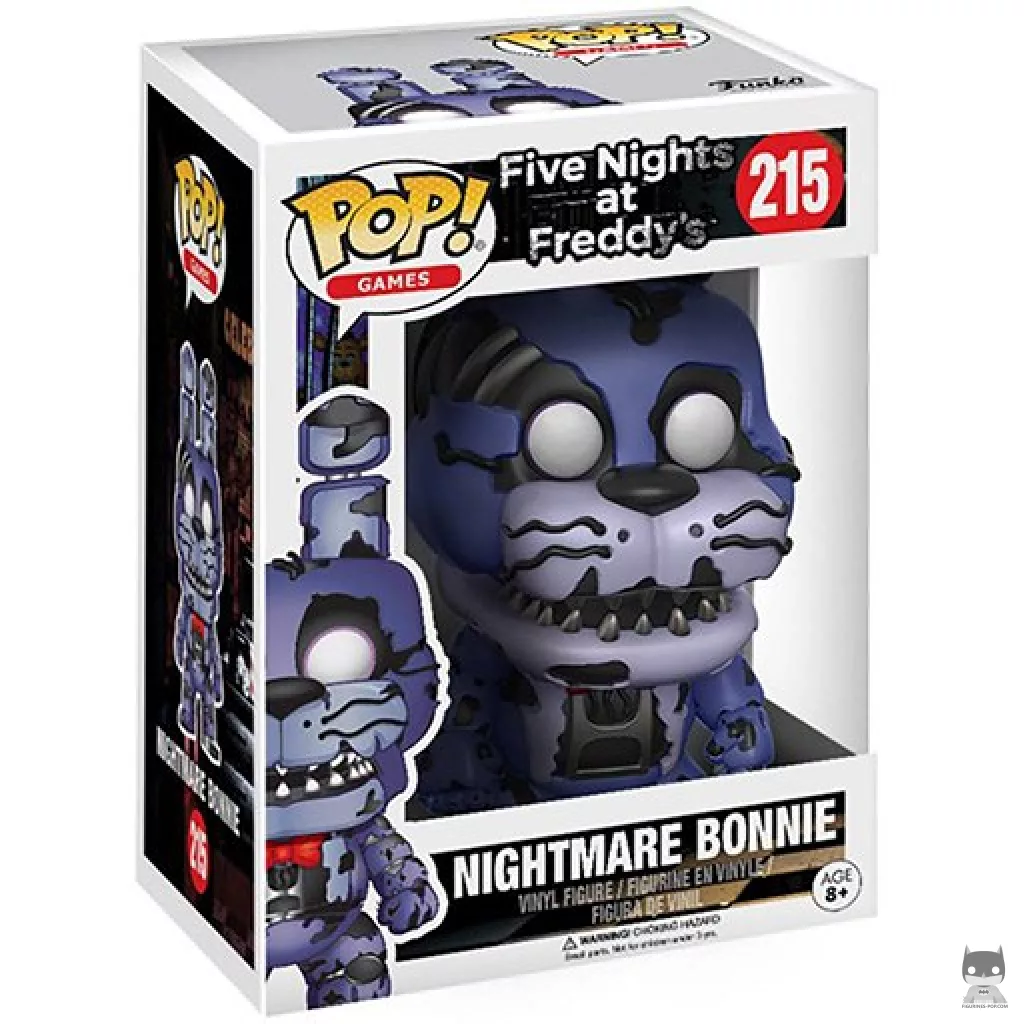 Bonnie the Rabbit (Nightmare) Funko Pop! figure in its box