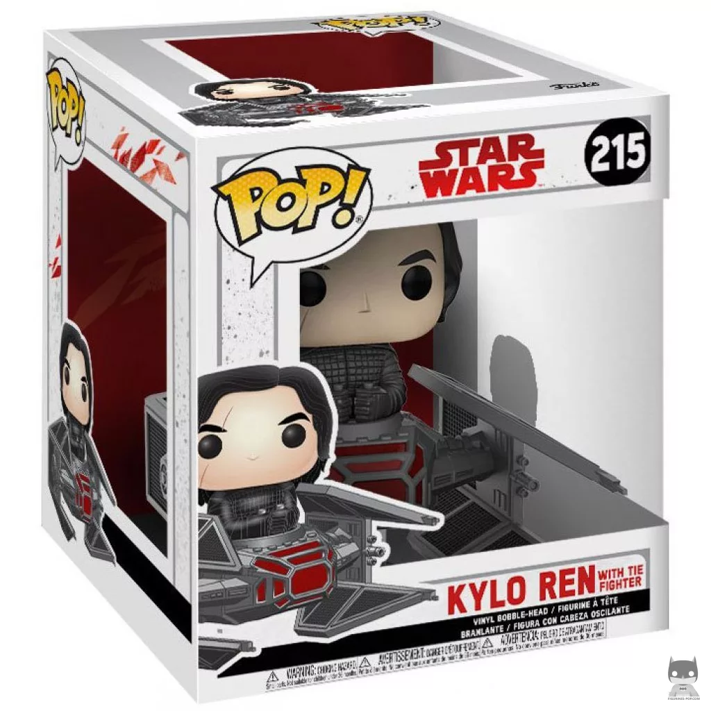 Kylo Ren in Tie Fighter Funko Pop! figure in its box