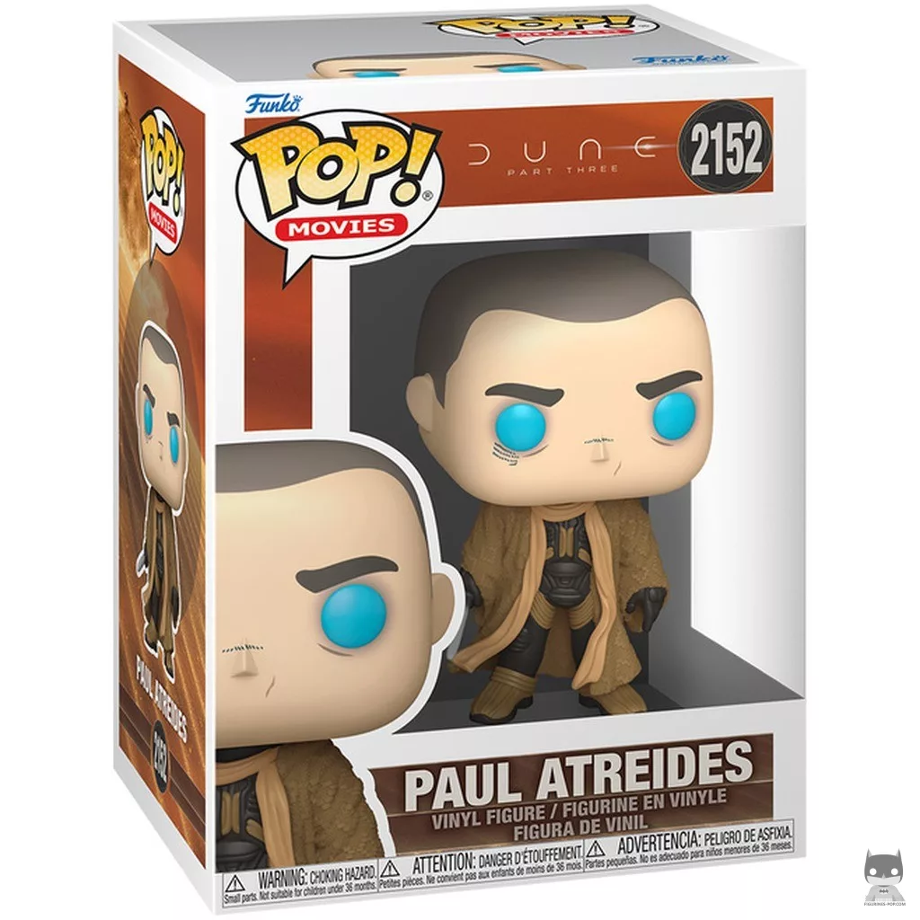 Paul Atreides Funko Pop! figure in its box