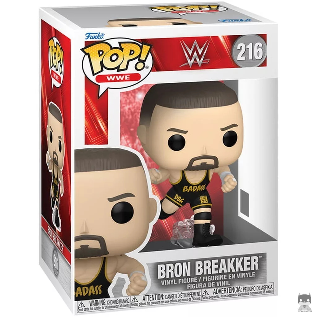Bron Breakker Funko Pop! figure in its box