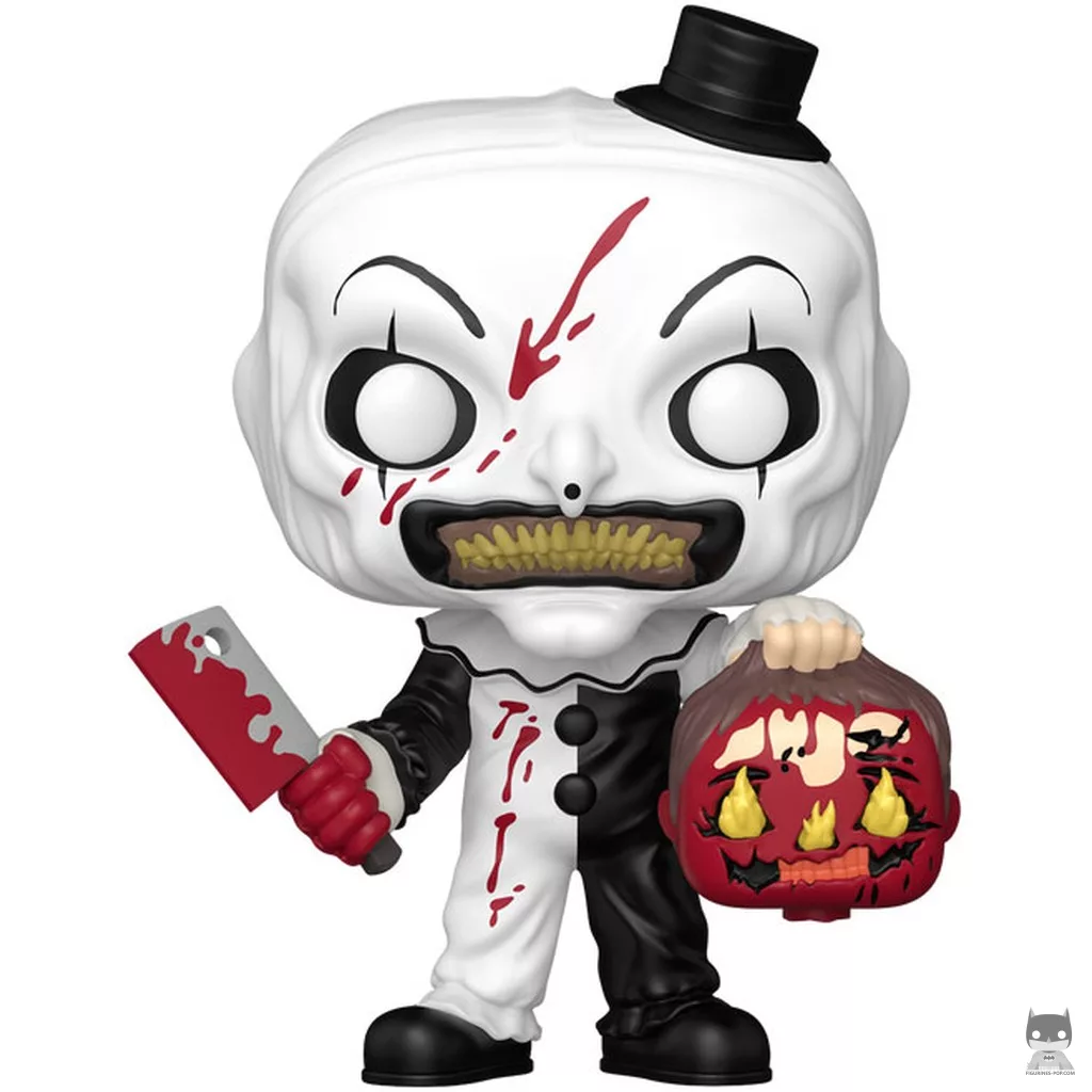 Art with Steve's head (Glow in the Dark & Bloody) Funko Pop! figure (Terrifier)