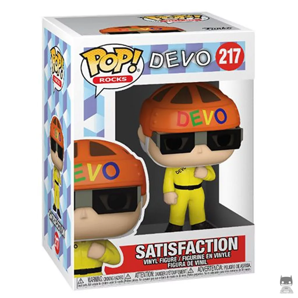 Satisfaction Funko Pop! figure in its box