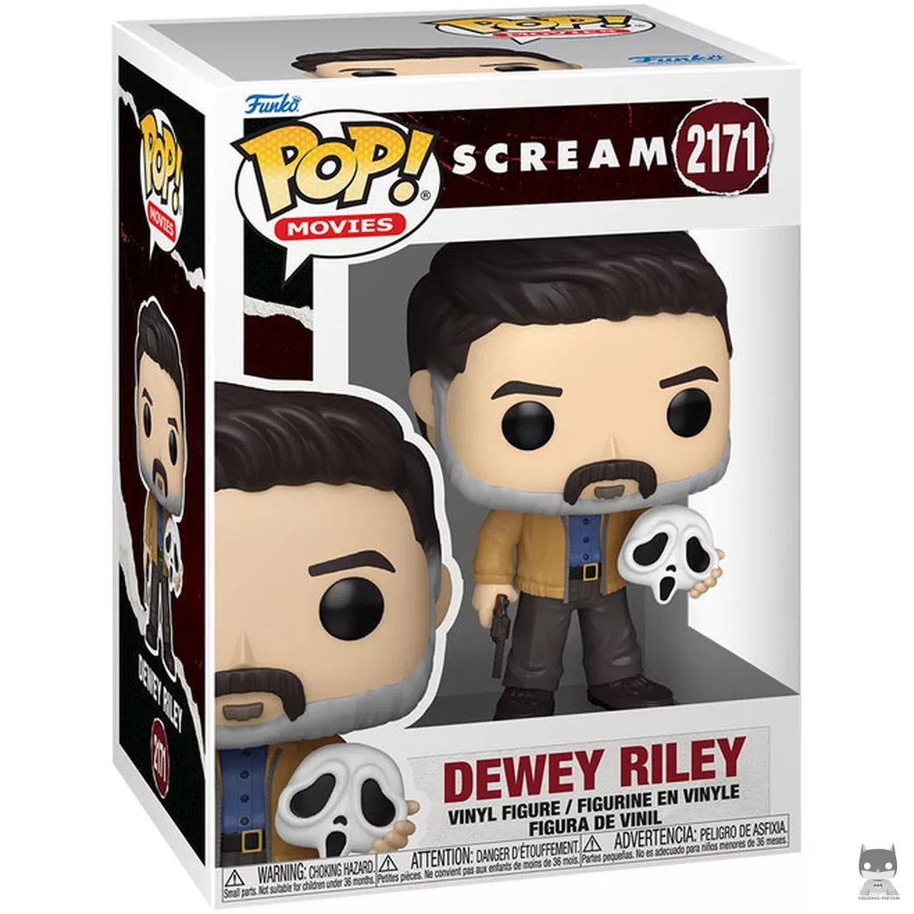 Dewey Riley Funko Pop! figure in its box
