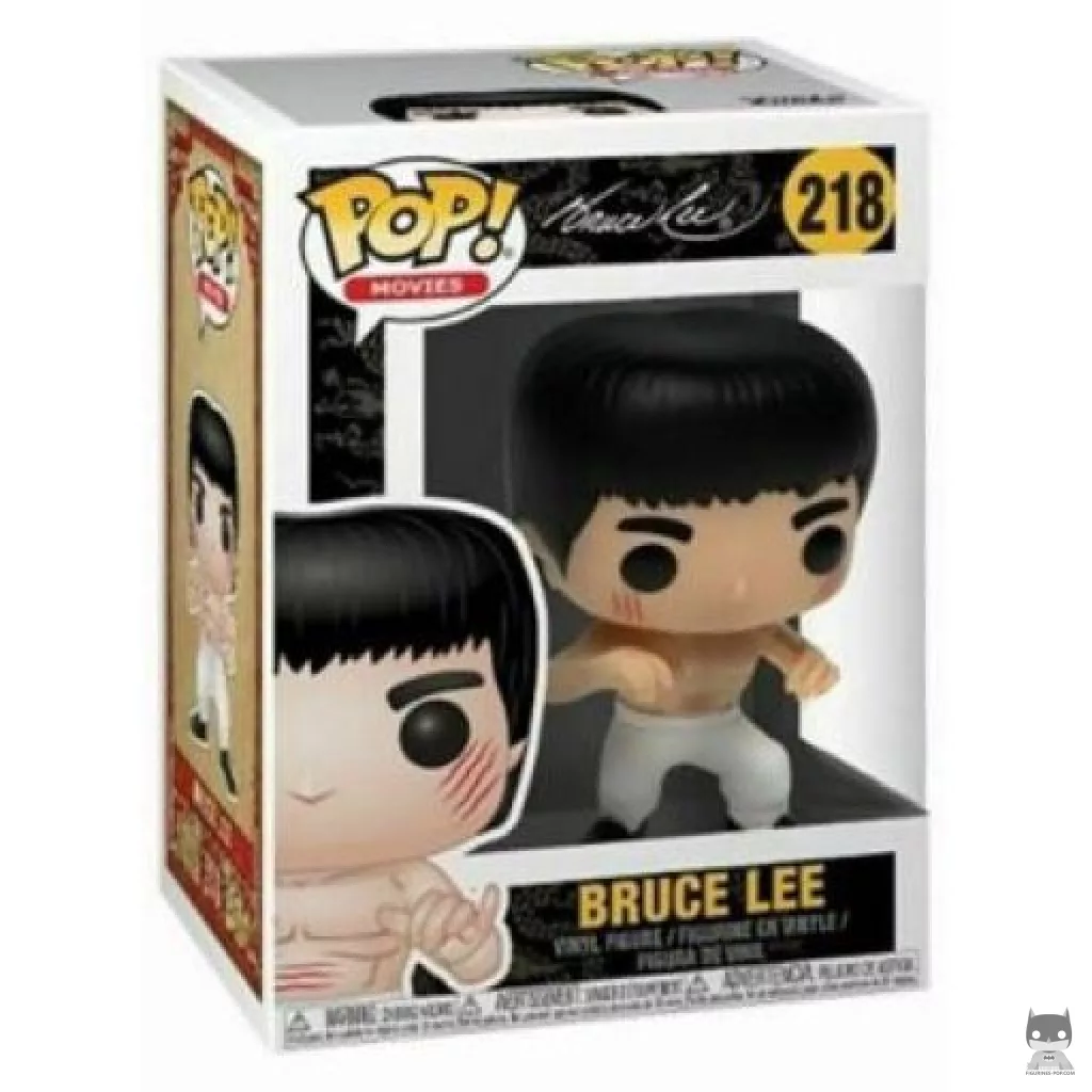 Bruce Lee Funko Pop! figure in its box