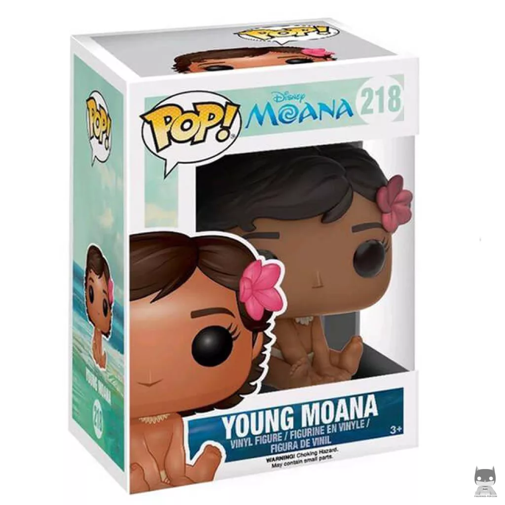 Young Moana Funko Pop! figure in its box