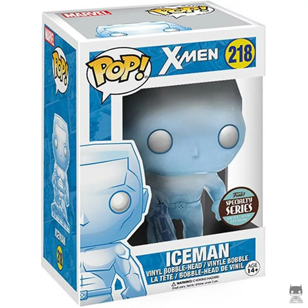 Iceman Funko Pop! figure in its box