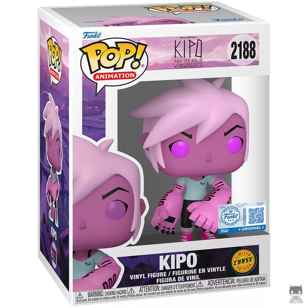 Kipo (Chase) Funko Pop! figure in its box