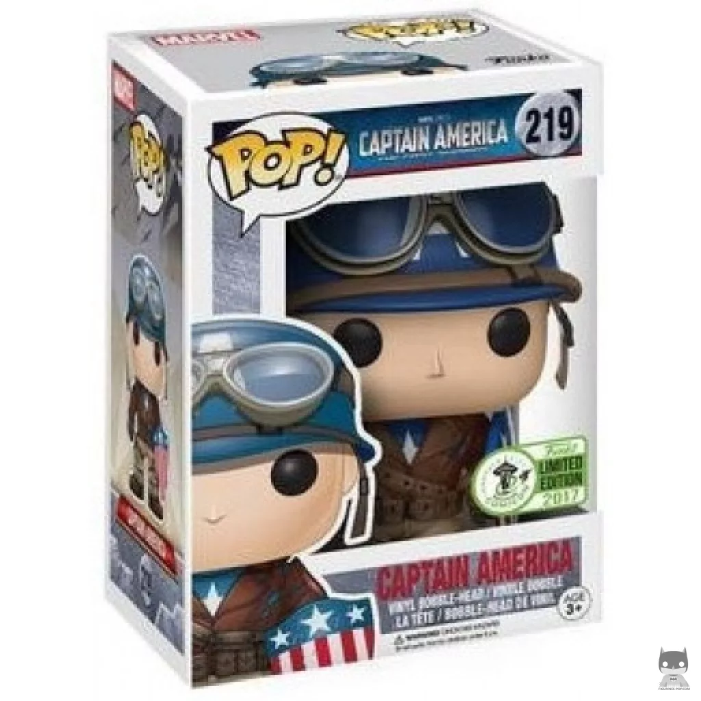 Captain America (WWII) Funko Pop! figure in its box