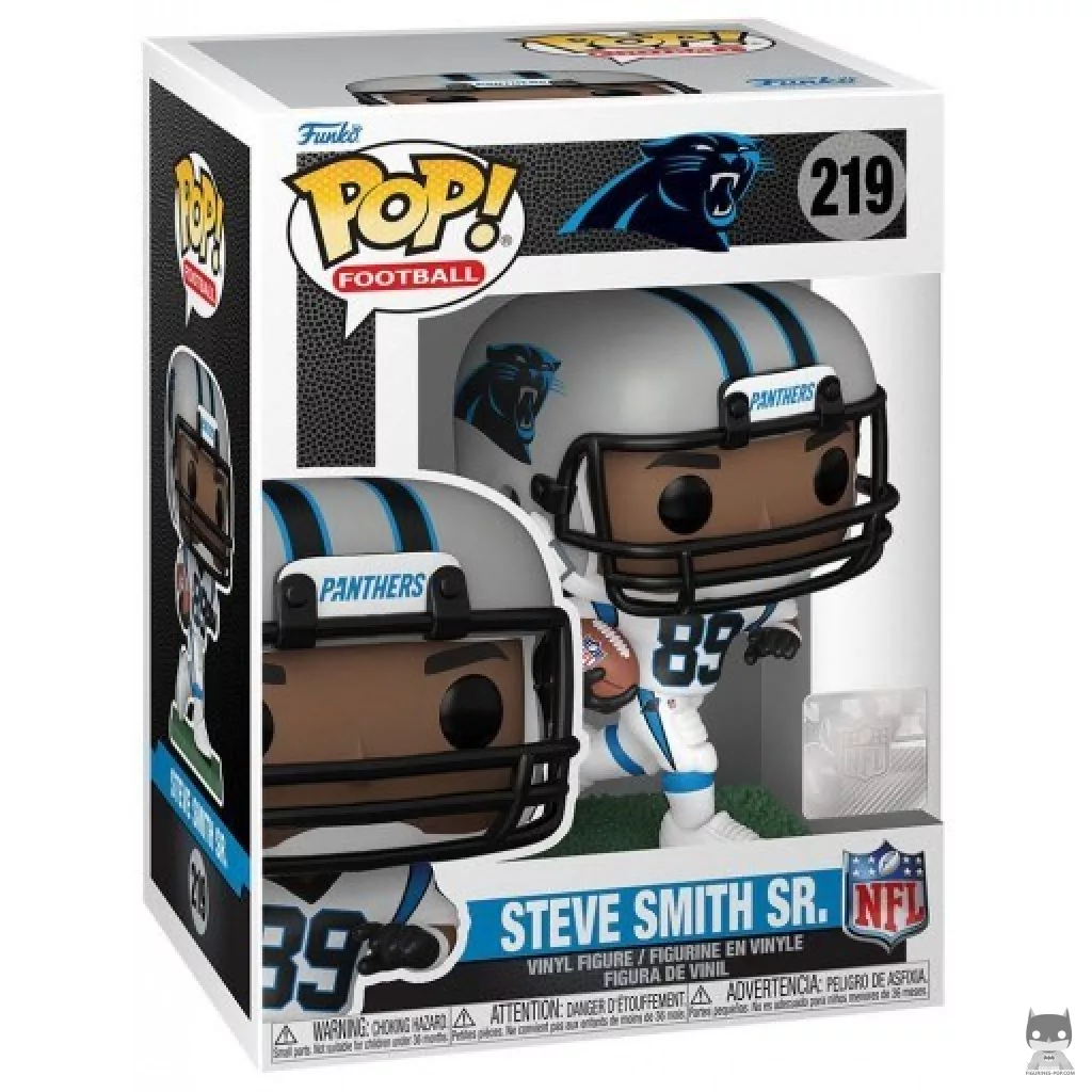 Steve Smith Sr. Funko Pop! figure in its box