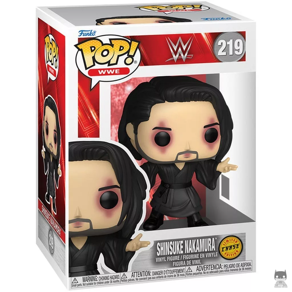 Shinsuke Nakamura (Chase) Funko Pop! figure in its box