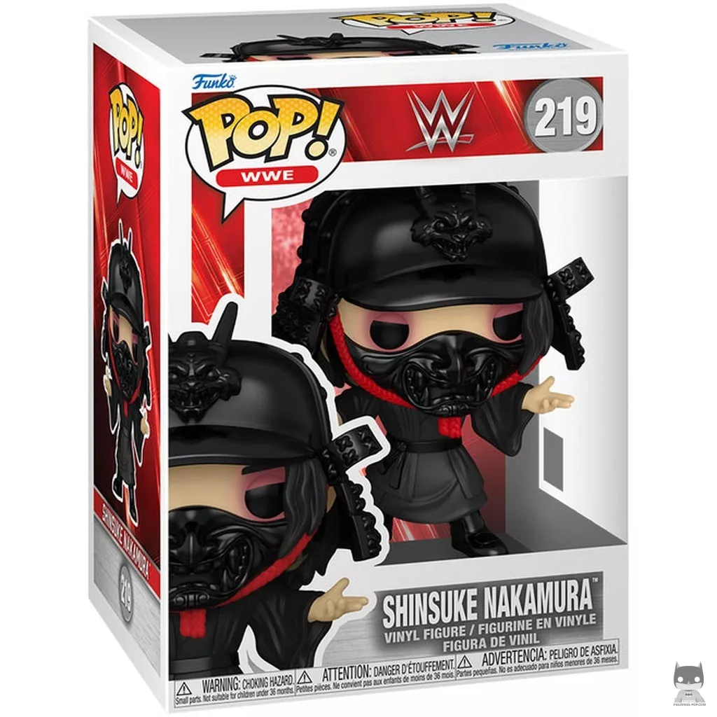 Shinsuke Nakamura Funko Pop! figure in its box